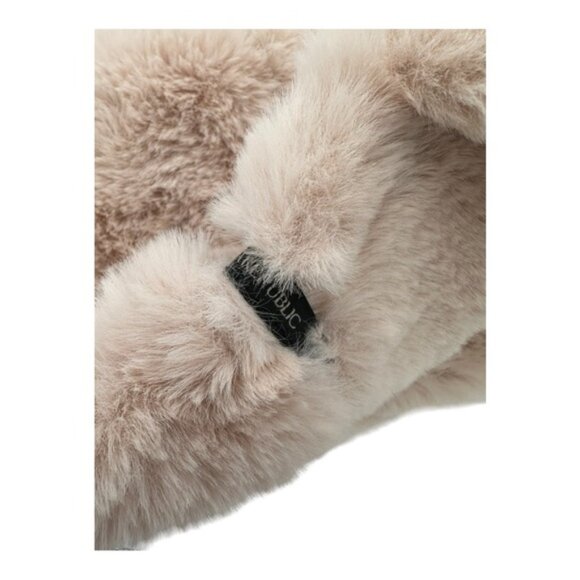 Banana Republic Faux Fur Infinity Neck Warmer Pink OS - Picture 3 of 4